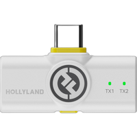 Hollyland LARK M2 DUO 2-Person Wireless Combo Microphone White 7