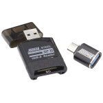 Hoodman Steel SD/Micro SD UHS-II Enabled Card Reader 0