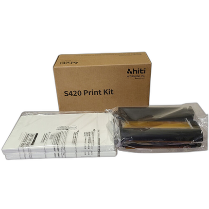 HiTi 4x6in Media Print Kit for S420 Photo Printer (100 Prints)