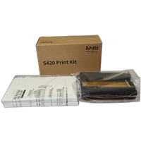 HiTi 4x6in Media Print Kit for S420 Photo Printer (100 Prints) 0
