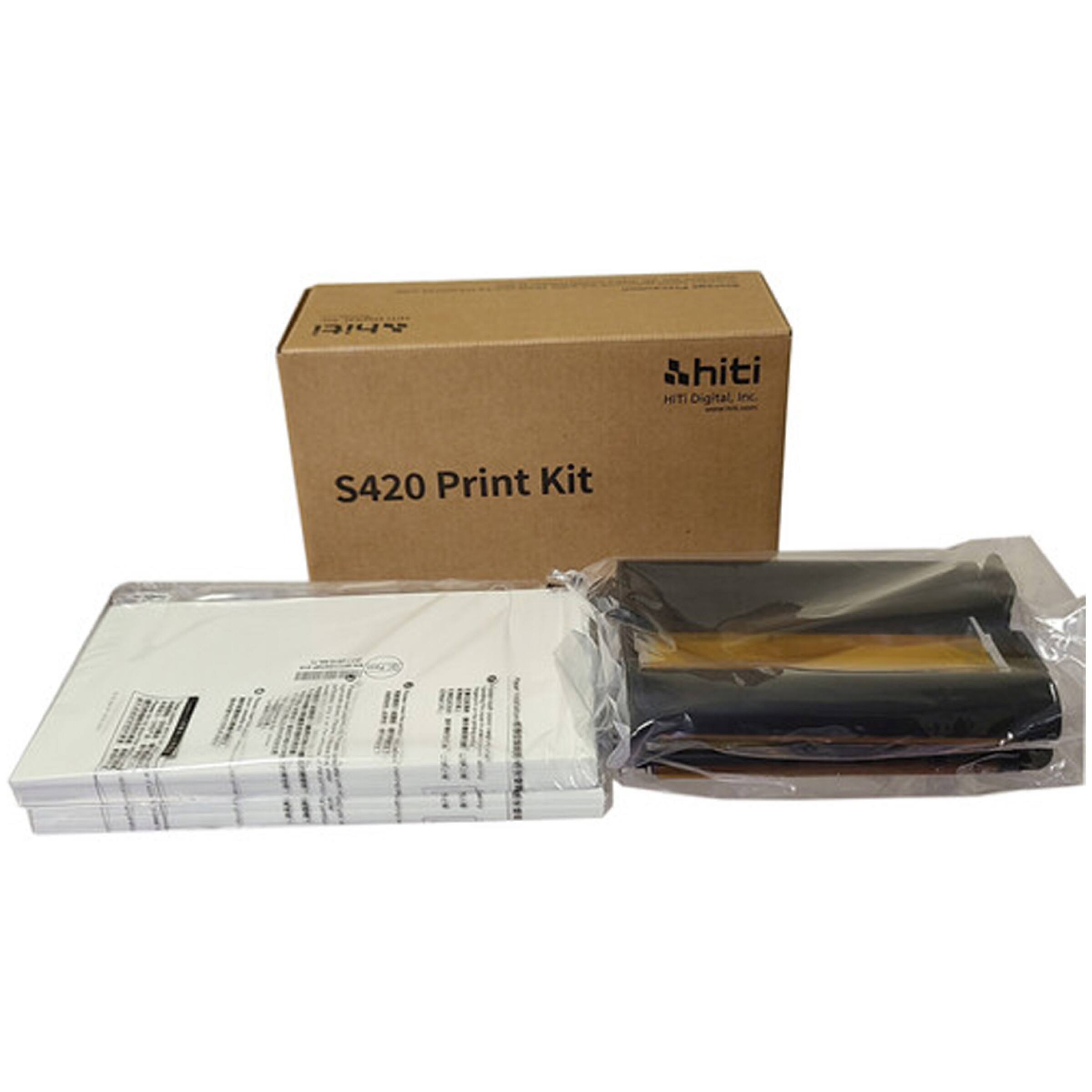 HiTi 4x6in Media Print Kit for S420 Photo Printer (100 Prints)