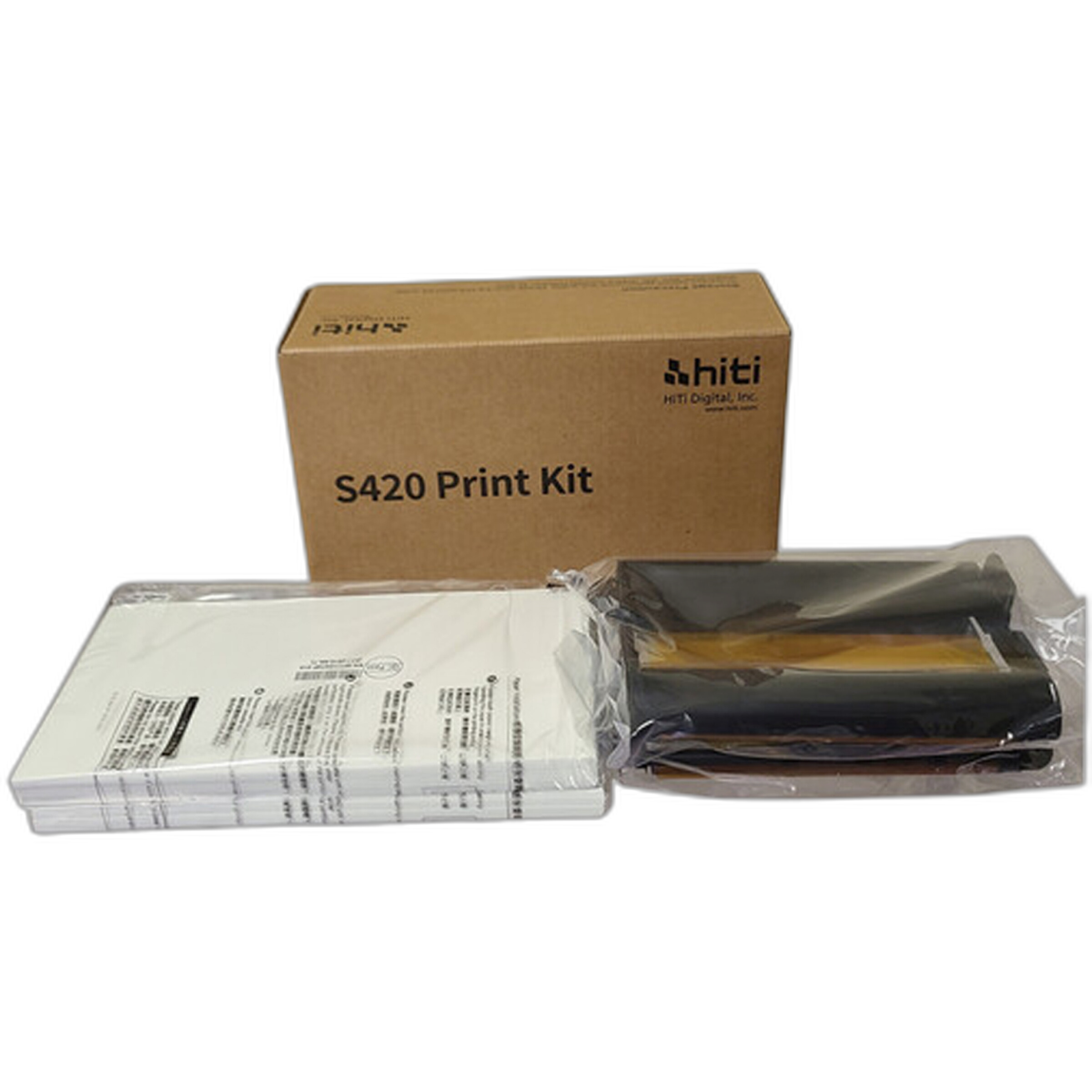 HiTi 4x6in Media Print Kit for S420 Photo Printer (100 Prints)