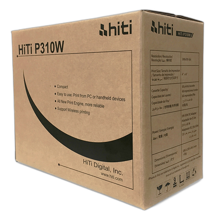 HiTi 4X6 Media for P310W P322 Printer ( 6 Packs of 120 SHEETS)