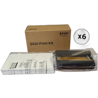 HiTi 4x6in P-100 Media Print Kit for S420 (100sheets/pack, 6/pack) 600 Print 0