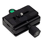 Induro QRT70X Quick Release Clamp w/PU70 QR Plate 0
