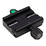 Induro QRT70X Quick Release Clamp w/PU70 QR Plate 1