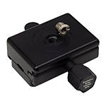 Induro QRT70X Quick Release Clamp w/PU70 QR Plate 3