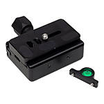 Induro QRT70X Quick Release Clamp w/PU70 QR Plate 5