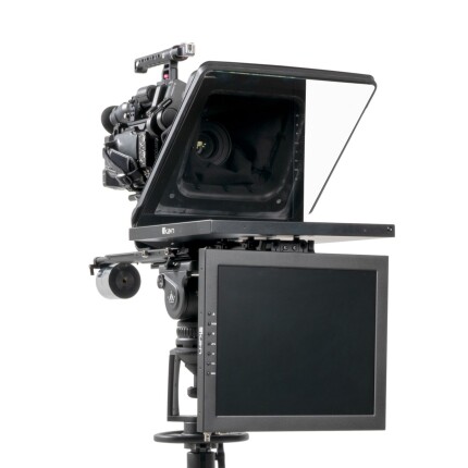 ikan PT4700 Professional 17in High Bright Teleprompter with 17in Talent Moni