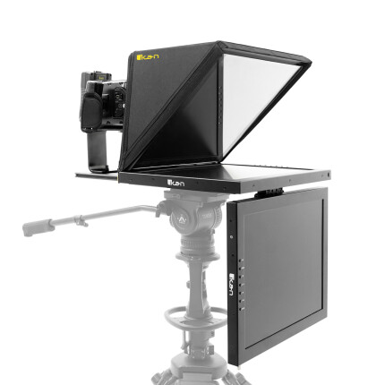 ikan PT4900 Professional 19in High Bright Teleprompter with 19in Talent Moni