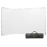 ikan 13.1ft Portable Panoramic Backdrop (White) 0