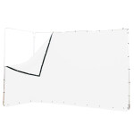 ikan 13.1ft Portable Panoramic Backdrop (White) 2