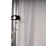 ikan 13.1ft Portable Panoramic Backdrop (White) 7