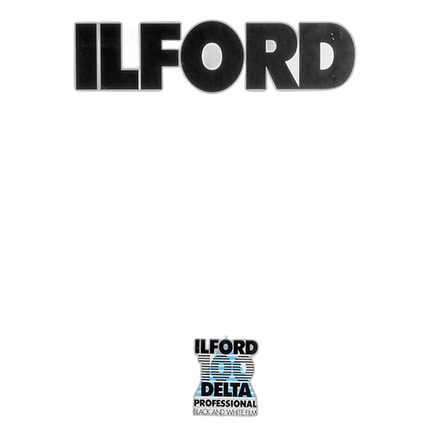 Ilford Delta 100 Professional Black and White Negative Film (8x10, 25 Sheets)