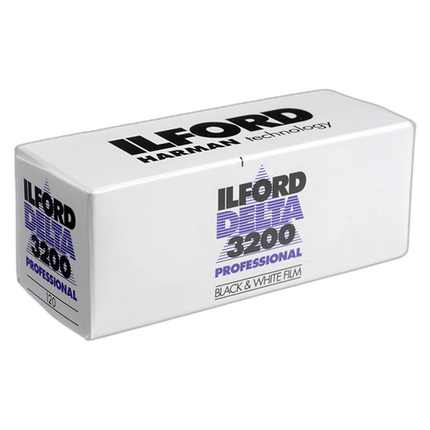 Ilford Delta 3200 Professional Black and White Negative Film (120 Roll Film)
