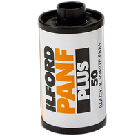 Ilford Pan F Plus Black  and  White Negative Film (35mm Film, ISO 50, 36Exp.) 1