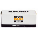 Ilford Pan F Plus Black and White Negative Film (120 Roll Film, ISO 50) 1