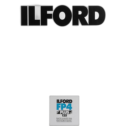 Ilford FP4 Plus Black and White Negative Film (4x5, ISO 125, 25 Sheets)