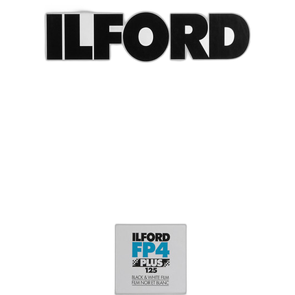 Ilford FP4 Plus Black and White Negative Film (5x7, ISO 125, 25 Sheets)