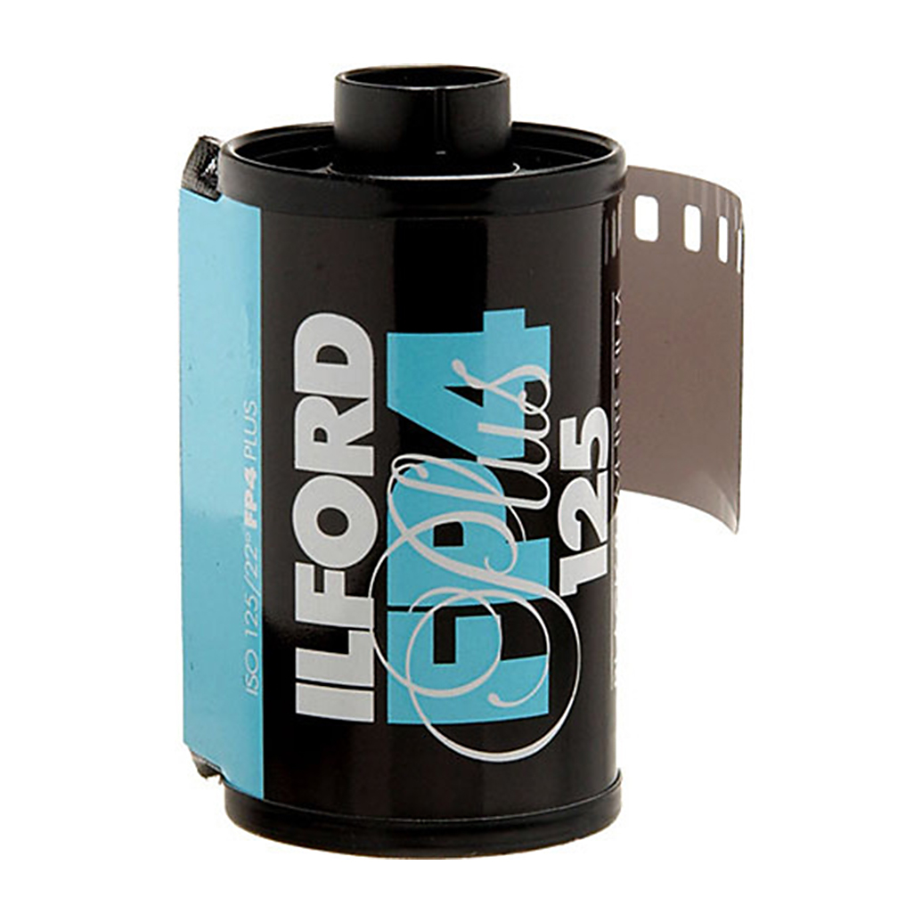 Ilford FP4 Plus Black and White Negative Film (35mm Roll Film, 24 Exposures)