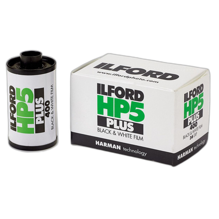 Ilford HP5 Plus Black and White Negative Film (35mm, 36 Exposures)