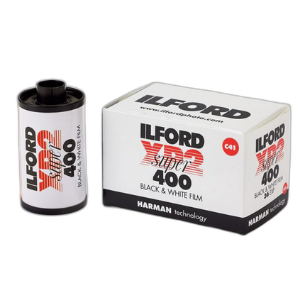 Ilford XP2 Super 135-36 Black and White Negative Film (35mm, 36 Exposures)