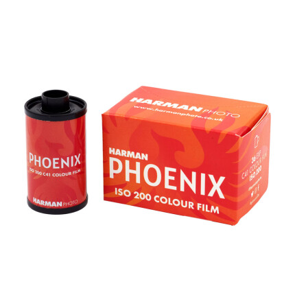 Harman Photo Phoenix ISO 200 C41 Color Negative Film (35mm, 36 Exposures)