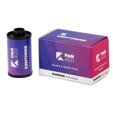 Kentmere Pan 400 Black and White Negative Film (35mm Roll Film, 36 Exposures)