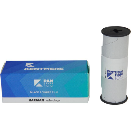 Kentmere Pan 100 Black and White Negative Film (120 Roll Film)