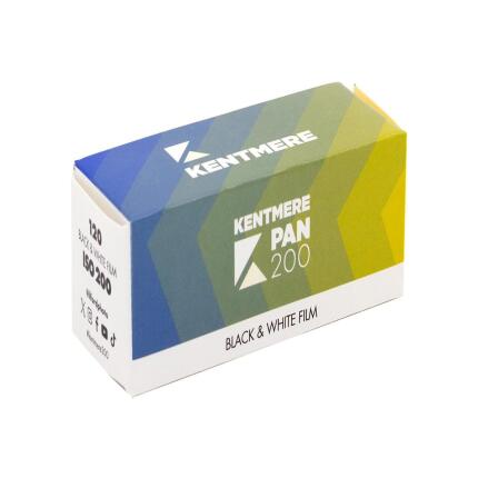 Kentmere Pan 200 Black and White Negative Film ( 120 Roll Film)