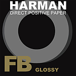 Ilford Harman Direct Positive Fiber Based Paper (Emulsion IN, 24x66ft Roll) 0