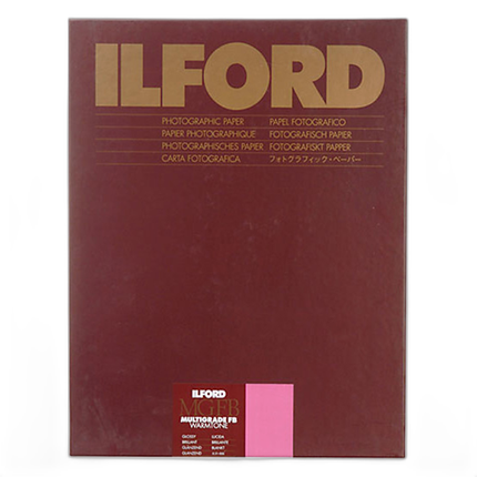 Ilford Multigrade FB Warmtone Paper (Semi-Matte, 8x10, 25 Sheets)