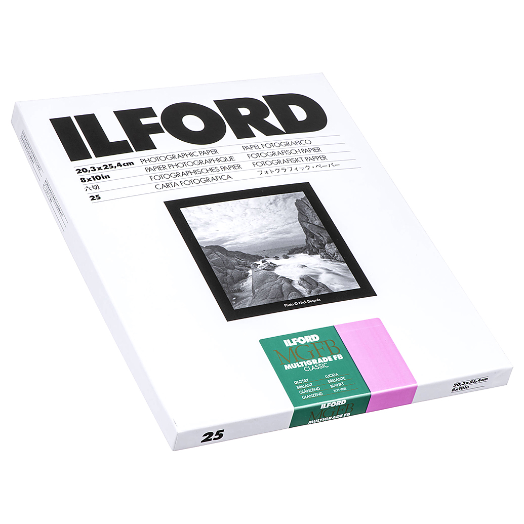 Ilford Multigrade FB Classic Paper (Glossy, 8x10, 25 Sheets)