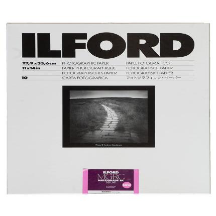 Ilford MULTIGRADE RC Deluxe Paper (Glossy, 11x14in, 10 Sheets)