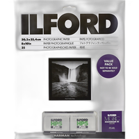 Ilford MULTIGRADE RC Deluxe Paper  and  HP5 Plus Value Pack (Pearl, 8x10, 25 She 0