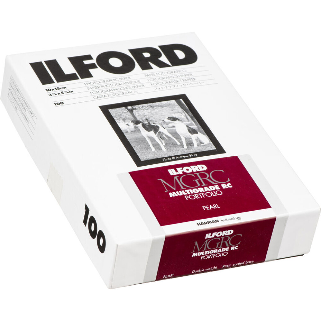 Ilford Multigrade V RC Portfolio Paper (Pearl, 4 x 6in, 100 Sheets)