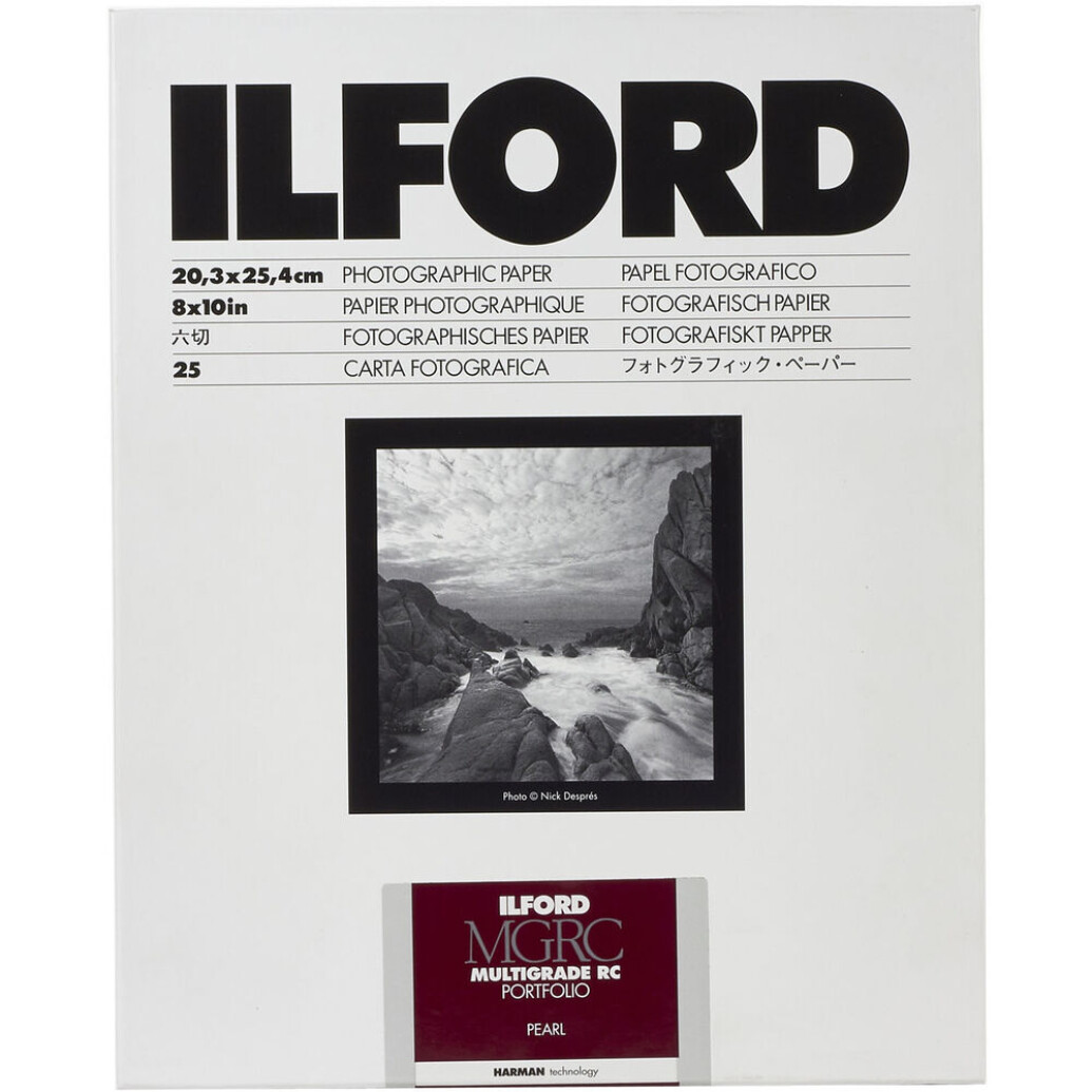 Ilford Multigrade V RC Portfolio Paper (Pearl, 8 x 10in, 25 Sheets)