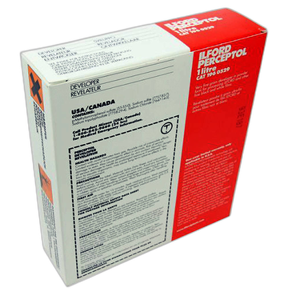 Ilford Perceptol Developer (Powder) for Black and White Film - Makes 1 Liter