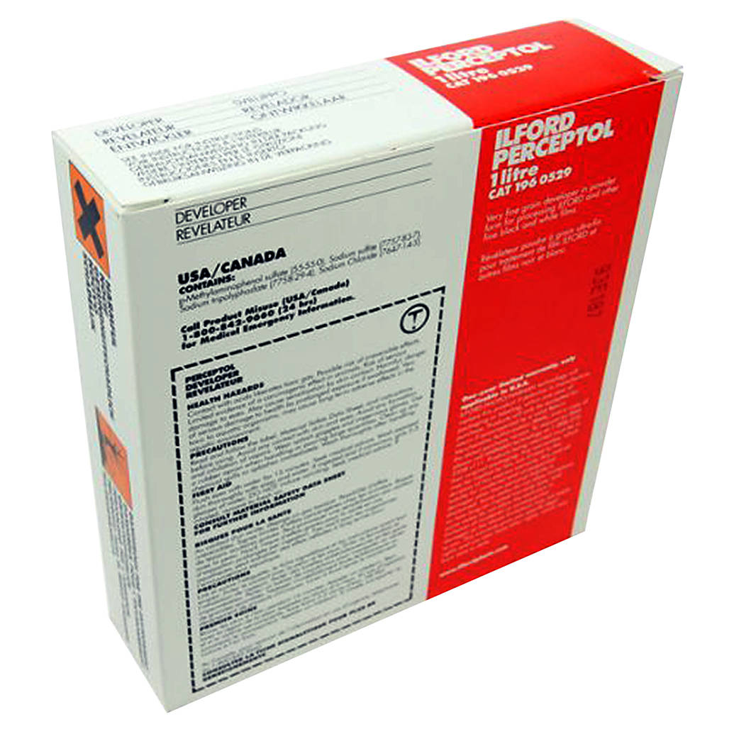 Ilford Perceptol Developer (Powder) for Black and White Film - Makes 1 Liter