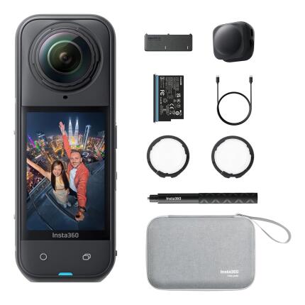 Insta360 X5 360 Action Camera Essentials Bundle