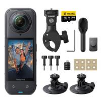 Insta360 X5 360 Action Camera Motorcycle Multiview Bundle 0