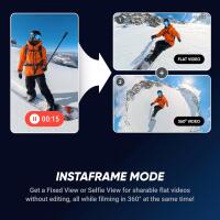 Insta360 X5 360 Action Camera Motorcycle Multiview Bundle 4