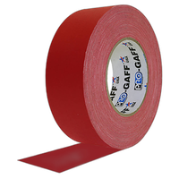 Professional Gaffers Tape - 2 Inches x 60 Yards (Red) 0