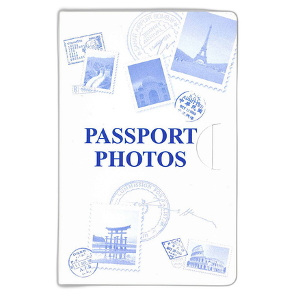 Innovision Passport Folders (250 case) Designed Not To Stick To Pictures