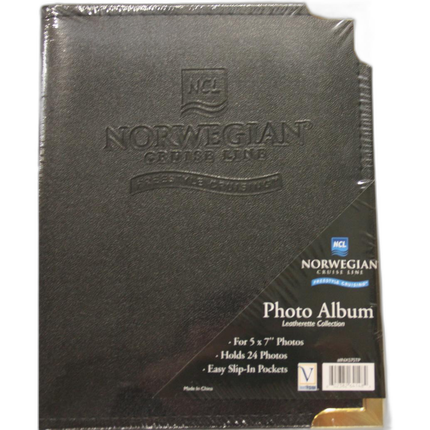 Innovision 5 x 7 In. Norwegian Cruise Logo Album (24 Photos)