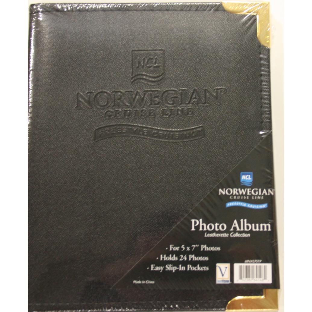 Innovision 5 x 7 In. Norwegian Cruise Logo Album (24 Photos)