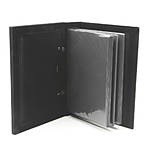 Innovision 4X6 Frame Front Album Silver w Rope Design 1