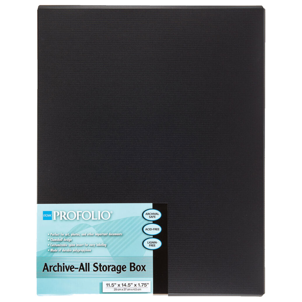 Itoya ProFolio Archive-All Storage Box 11x14 inch - art size
