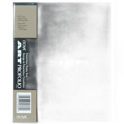 Itoya 5x7 Art Profolio Storage/Display Book 24 Sleeves/48 Images