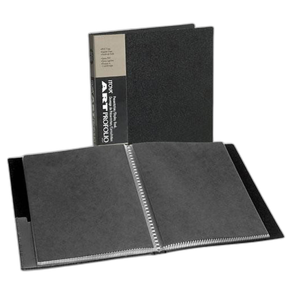 Itoya 9x12 Art Profolio Storage/Display Book 24 Sleeves/48 Images
